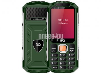 Мобильный телефон BQ 2817 Tank Quattro Power Green
