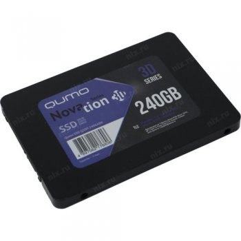 Твердотельный накопитель (SSD) Qumo Novation TLC 3D SSD 240Gb Q3DT-240GAEN