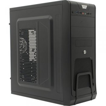 Корпус Miditower Exegate <CP-603UB> Black ATX 400W (24+4пин) <EX283216RUS>