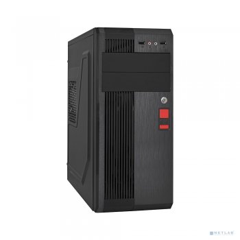 Корпус Miditower Exegate <UN-605B> Black ATX 400W (24+4+6/8пин) <EX283221RUS>