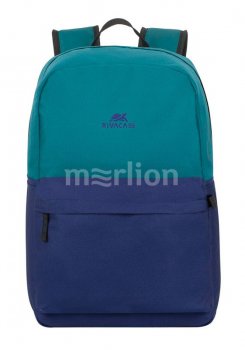 Рюкзак для ноутбука 15.6" Riva Mestalla 5560 аквамарин/синий полиэстер (5560 AQUAMARINE/COBALT BLUE)