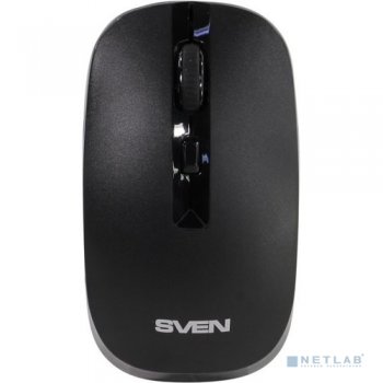Мышь беспроводная SVEN Wireless Optical Mouse <RX-260W Black> (RTL) USB 4btn+Roll