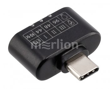 Переходник USB-C Hama 00135747 черный