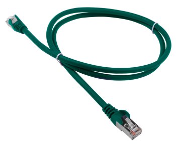 Кабель FTP Lanmaster LAN-PC45/S5E-3.0-GN вилка RJ-45-вилка RJ-45 кат.5е 3м зеленый LSZH (уп.:1шт)