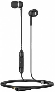 Наушники с микрофоном Sennheiser CX 80S 1.2м черный проводные в ушной раковине (508896)