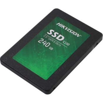 Твердотельный накопитель (SSD) 240 Gb SATA 6Gb/s HIKVISION C100 <HS-SSD-C100-240G> 2.5" 3D TLC