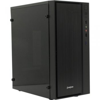 Корпус Minitower Exegate <mEVO-9301> MicroATX 500W (24+4+6/8пин) <EX283749RUS>
