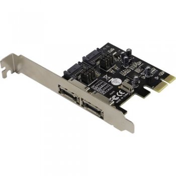 Контроллер ExeGate EXE-501 (OEM) PCI-Ex1, SATA 6Gb/s, 2port-ext /2port-int <EX283707RUS>