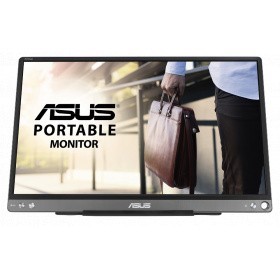 Монитор Asus 15.6" ZenScreen MB16ACE темно-серый IPS LED 16:9 матовая 220cd 178гр/178гр 1920x1080 60Hz FHD USB 0.8кг