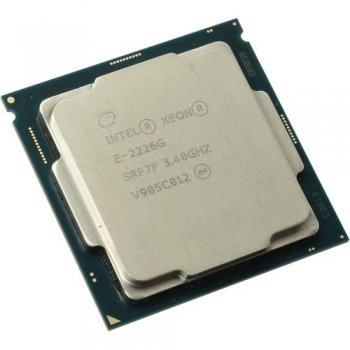 Процессор CPU Intel Xeon E-2226G 3.4 GHz/6core/SVGA UHD Graphics P630/1.5+12Mb/80W/8 GT/s LGA1151