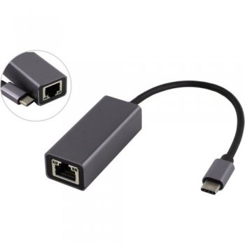 Сетевая карта внешняя KS-is <KS-398> LAN UTP 1000Mbps, подкл. USB-C