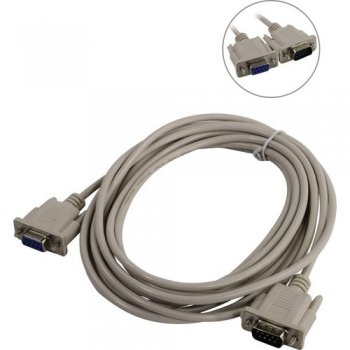 Кабель KS-is <KS-366-4> COM9M -> COM9F 4м