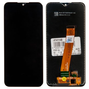 Дисплей в сборе A015F с тачскрином (модуль) для Samsung Galaxy A01 (SM-A015F) черный
