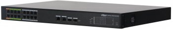 Коммутатор Dahua DH-LR2218-16ET-240 (L2) 16x100Мбит/с 2x1Гбит/с 2xКомбо(1000BASE-T/SFP) 2SFP 14PoE+ 2PoE++ 240W управляемый