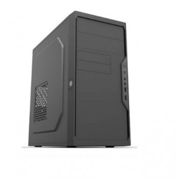 Корпус Foxline FL-733-FZ450 mATX, 2x5.25EXT, 2x3.5EXT, 5x3.5INT, 2xUSB2.0, HDA, w/o FAN, w/450W ATX PSU, w/1.2m EU pwr cord