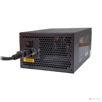 Блок питания Exegate EX221637RUS-S 450NPXE(+PFC), ATX, SC, black, 12cm fan, 24p+4pi, 6/8p PCI-E, 3*SATA,2*IDE, FDD + кабель 220V с защитой от выдергив