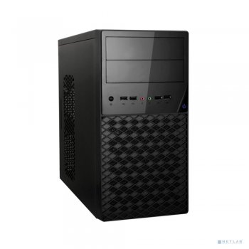 Корпус Exegate EX284031RUS Minitower BA-203U Black, mATX, <AA500, 80mm>, 2*USB+1*USB3.0, Audio