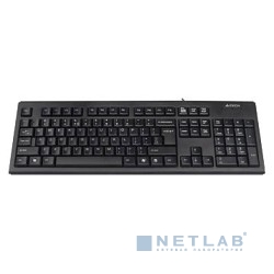 Клавиатура Keyboard A4tech KR-83 black USB, проводная USB, 104 клавиши [533406]