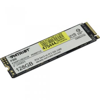 Твердотельный накопитель (SSD) Patriot PCIe 3.0 x4 128GB P300P128GM28 P300 M.2 2280