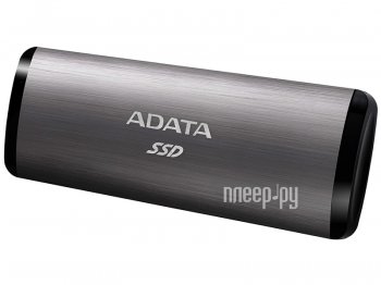 Внешний твердотельный накопитель (SSD) A-Data SE760 512Gb Titanium ASE760-512GU32G2-CTI