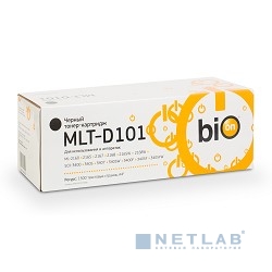 Картридж Bion BCR-MLT-D101S для Samsung ML-2160/2165/2167/2168/2165W/2168W, SCX-3400/3400F/3405/3405F/3405W/3405FW/3407 (1500 стр.),Черный, с чипом