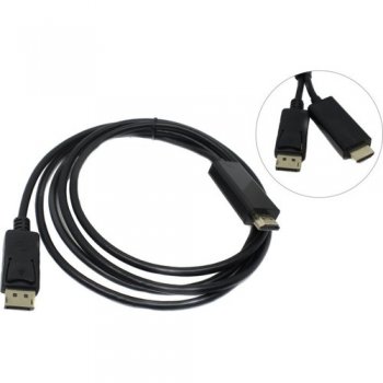 Кабель KS-is <KS-385-1.8> DisplayPort(M) -> HDMI (M) 1.8м