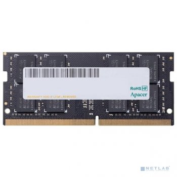 Оперативная память для ноутбуков Apacer DDR4 SODIMM 8GB ES.08G2V.GNH PC4-21300, 2666MHz