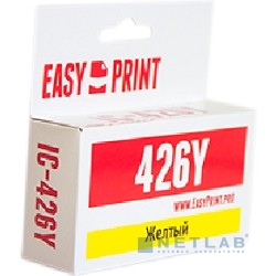 Картридж EasyPrint CLI426Y (IC-CLI426Y) для Canon PIXMA iP4840/MG5140/MG6140/MX884, желтый, с чипом