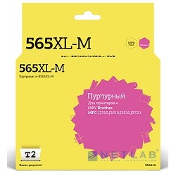 Картридж T2 LC-565XLM (IC-B565XL-M) для Brother MFC-J2310/J2510/J3520/J3720, пурпурный, с чипом