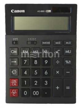 Калькулятор бухгалтерский Canon черный 16-разр.