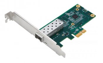 Сетевая карта внутренняя Gigabit Ethernet D-Link DGE-560SX/10/D1A PCI Express x1 (упак.:10шт)