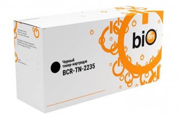 Картридж Bion BCR-TN-2235 для Brother DCP-7060D/DCP-7065DN/DCP-7070DW/HL-2240D/HL-2250DN/MFC-7360N/HL-2240 (1200 стр.), Черный, с чипом