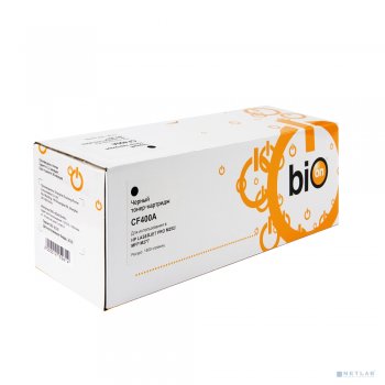 Картридж Bion BCR-CF400A для HPColor LaserJet Pro M252n/M252dn/MFP277dw/277n (1500 стр.), Черный, с чипом