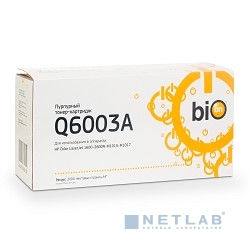 Картридж Bion BCR-Q6003A для HP Color LaserJet 2600/1600/2605N (2000 стр.), Пурпурный, с чипом