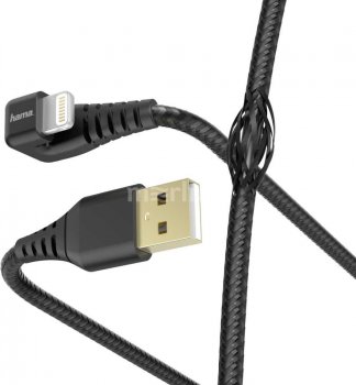 Кабель Hama <187221> Lightning to USB "Gamer" 1.5м U-образный