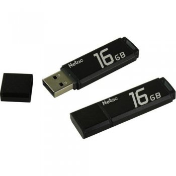 Накопитель USB 16Gb - Netac U351 USB 2.0 NT03U351N-016G-20BK