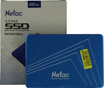 Твердотельный накопитель (SSD) Netac N535S 480Gb NT01N535S-480G-S3X