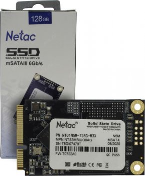 Твердотельный накопитель (SSD) Netac N5M 128Gb NT01N5M-128G-M3X
