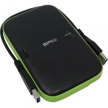 Внешний жесткий диск Silicon Power <SP050TBPHDA60S3K> Armor A60 USB3.1 Portable 2.5"HDD 5Tb EXT (RTL)