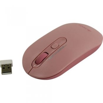 Мышь беспроводная A4 Fstyler FG20 розовый оптическая (2000dpi) USB для ноутбука (4but)