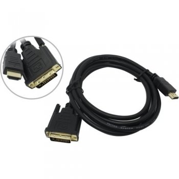 Кабель 5bites <APC-080-020> HDMI to DVI-D (19M -25M) 2м