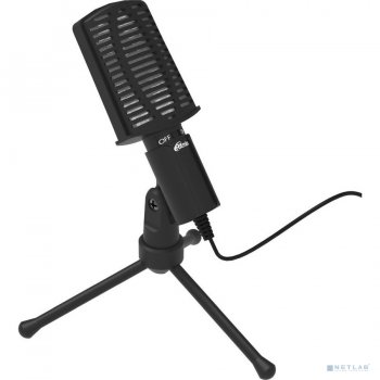 Микрофон RITMIX RDM-125 Black {50Hz-16kHz, -30±3dB (0dB=1V / Pa на 1kHz)}