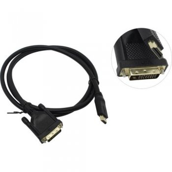Кабель VCOM <CG484G-1.5m> HDMI to DVI-D (19M -25M) 1.5м
