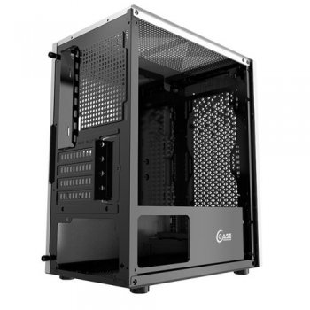 Корпус Minitower Powercase Mistral Micro Z3W Mesh LED <CMIMZW-L3> MicroATX, без БП