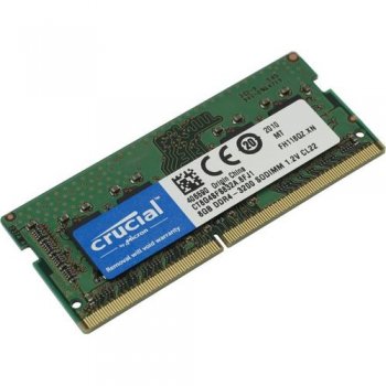 Оперативная память для ноутбуков Crucial <CT8G4SFS832A> DDR4 SODIMM 8Gb <PC4-25600> (for NoteBook)