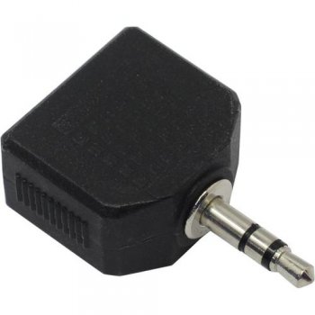 Разветвитель ExeGate <EX-CCA-415C> Jack3.5-M --> 2xJack3.5-F <EX284948RUS>