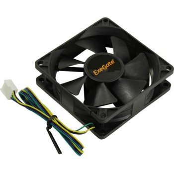 Вентилятор ExeGate <EX283378RUS> E08025B4P-PWM (4пин, 80x80x25мм)