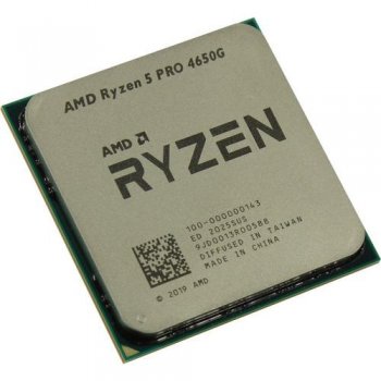 Процессор AMD Ryzen 5 PRO 4650G (100-000000143) Socket AM4 3.7 GHz/6core/SVGA Radeon/3+8Mb/65W Socket AM4