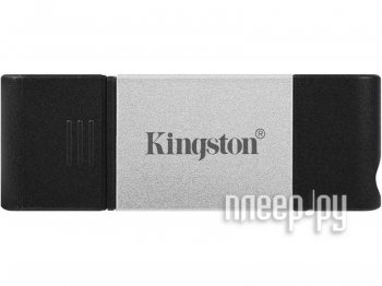 Накопитель USB Kingston DataTraveler 80 <DT80/64GB> USB-C 3.2 Flash Drive 64Gb (RTL)