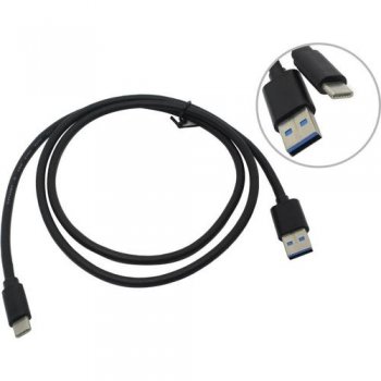 Кабель Exegate < EX-CC-USB3-AMCM-1.0> USB 3.0 AM --> USB-C 1м <EX272347RUS>